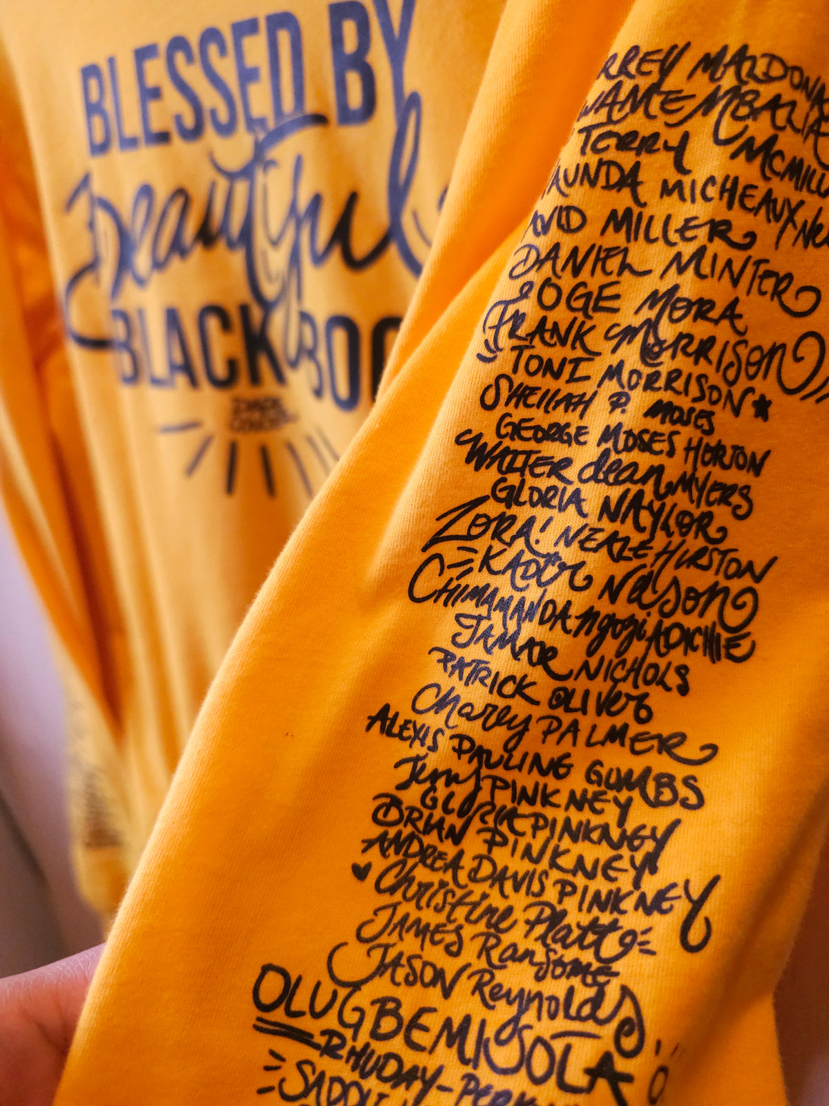 Blessed by Beautiful Black Books - Long Sleeve Shirt