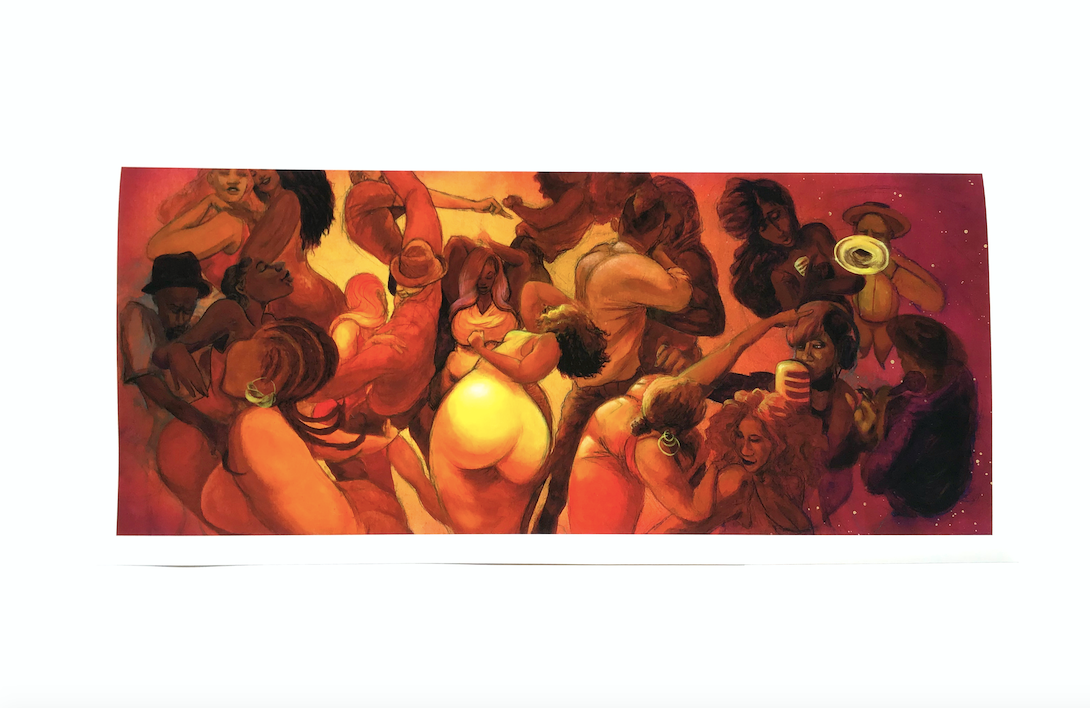 S is for Songs original X-Large Giclee Print