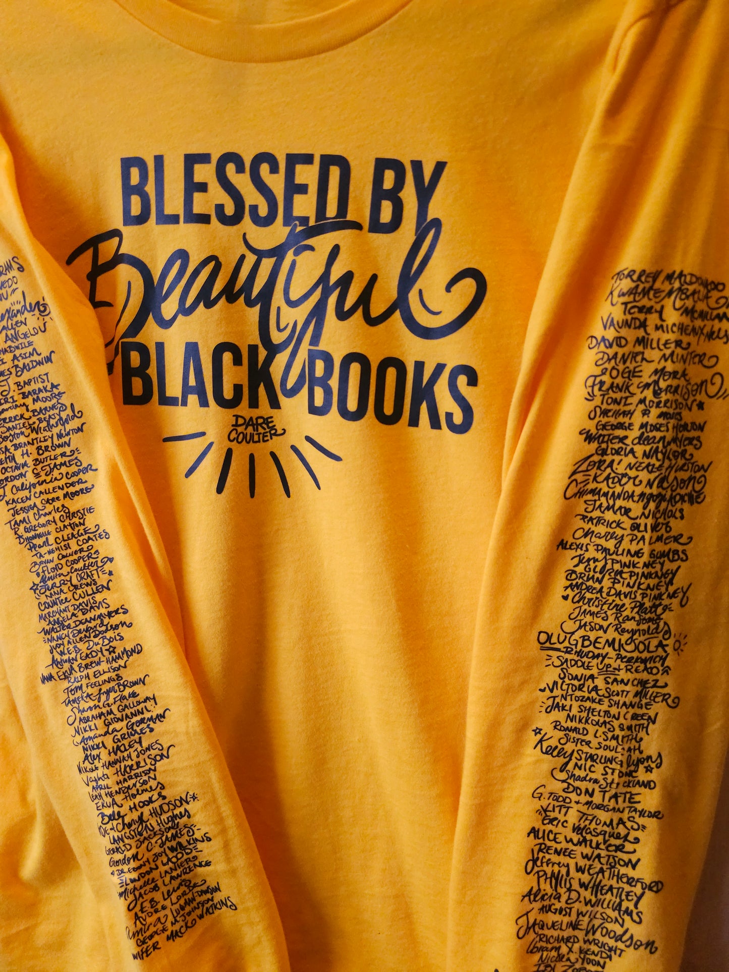 Blessed by Beautiful Black Books- T-shirt, Long Sleeve, and Hoodie