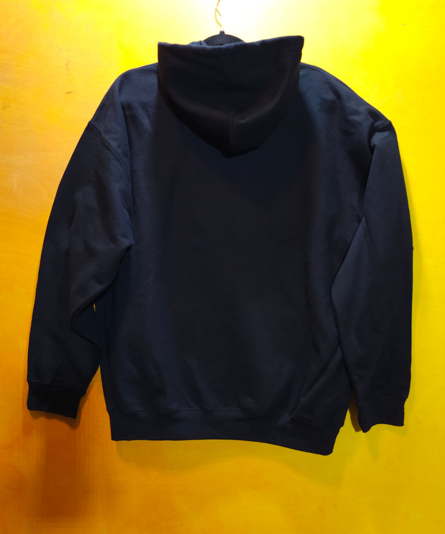 Crown - Black 3D Puff embroidered pullover hoodie