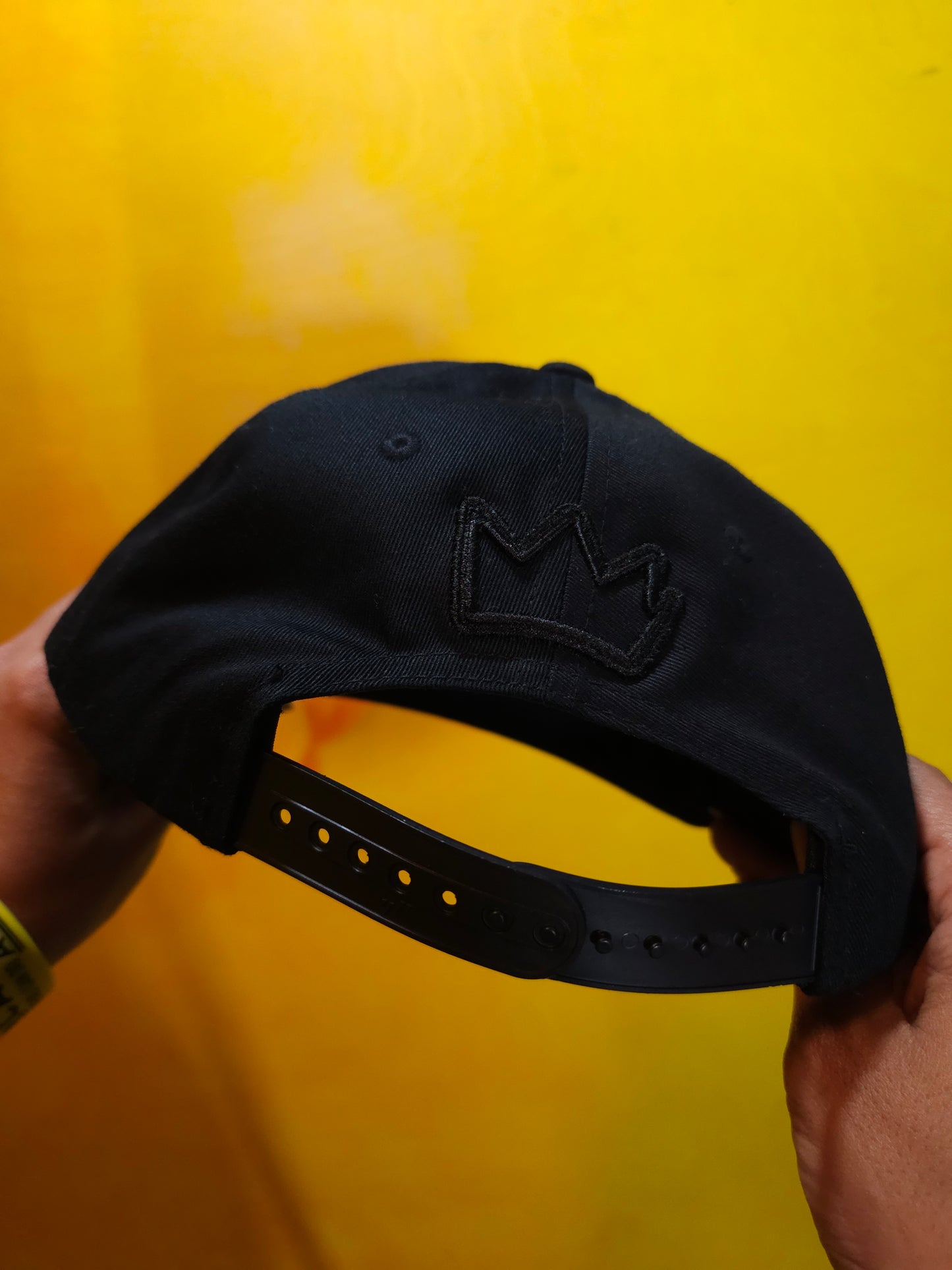 Honorable - black 3D Puff embroidered hat