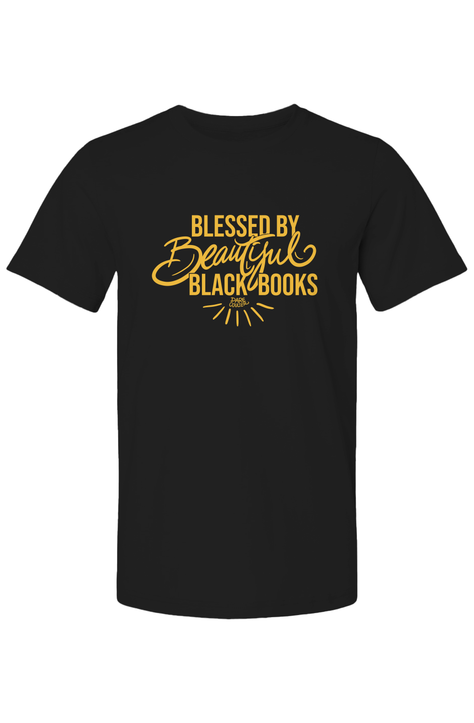 Blessed by Beautiful Black Books Black Long sleeve T-Shirt