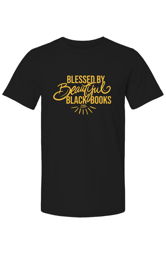 Blessed by Beautiful Black Books Black Long sleeve T-Shirt