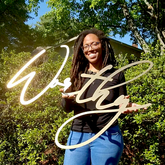 Custom Name and Word Signs!