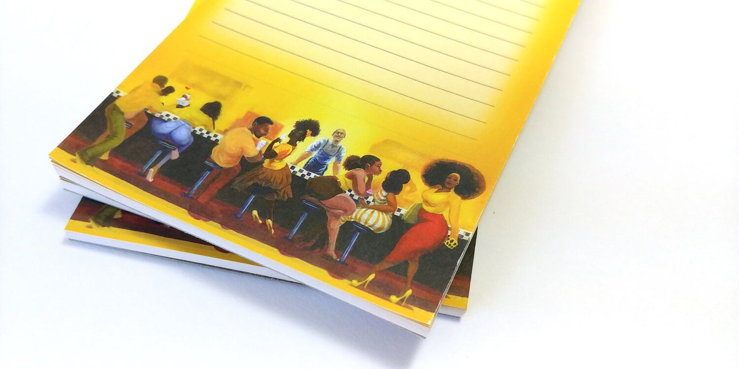 I is for Ice Cream Notepad