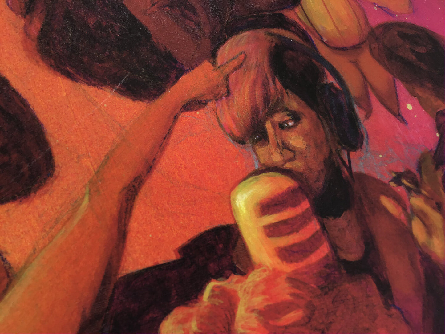 S is for Songs original X-Large Giclee Print