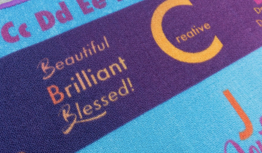 Alphabet Rug