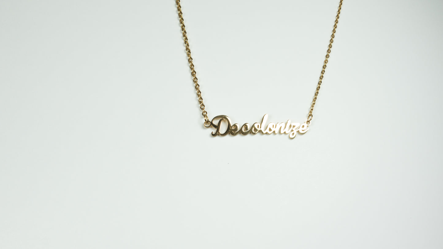Decolonize Necklace